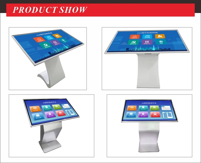 21.5-65 Inch LCD Touch Screen Panel Interactive Self-Service Kiosk