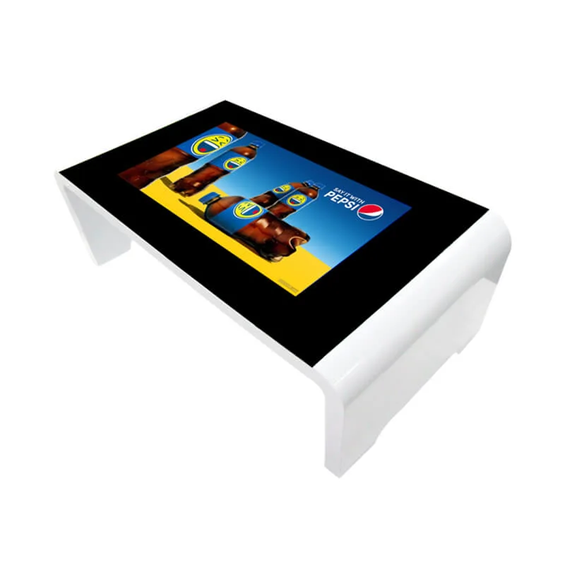 Cheap Price Smart Home Interactive Touch Screen Table for Coffee Shop Advertising Display Table