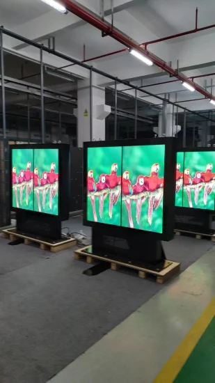 Лучший вид 32-дюймовый наружный вертикальный экран Рекламный дисплей ЖК-плеер Xxx Видеостена