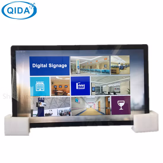 Киоск Digital Signage самообслуживания сенсорного стола с несколькими точками и загрузкой WiFi 32 Zoll